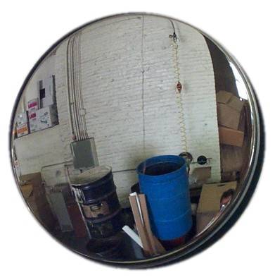 STAINLESS STEEL CONVEX MIRROR - 26"